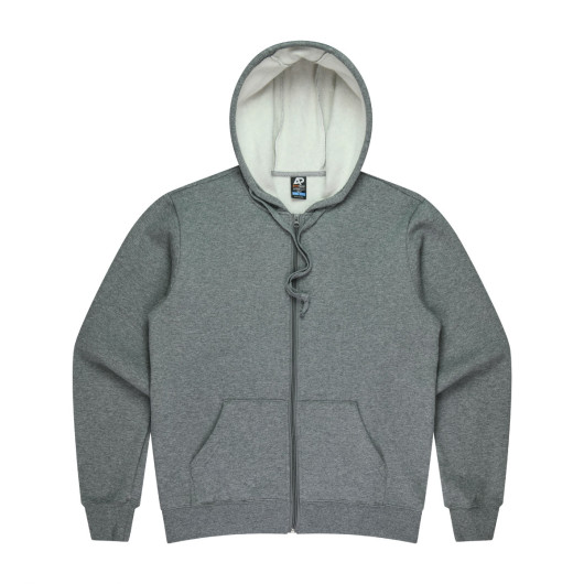 Canterbury Zippered Mens Hoodies Grey